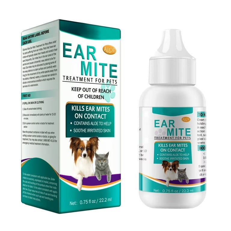 EARMITE TREATMENT FOR DOGS AND CATS