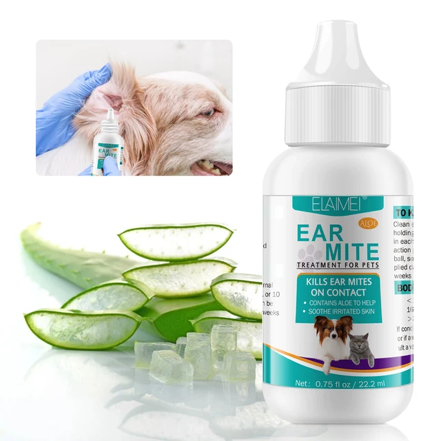 EARMITE TREATMENT FOR DOGS AND CATS