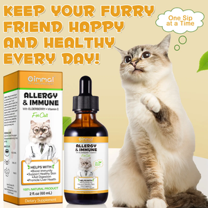 Allergy & Immune Support with Elderberry & Vitamin C for Cats